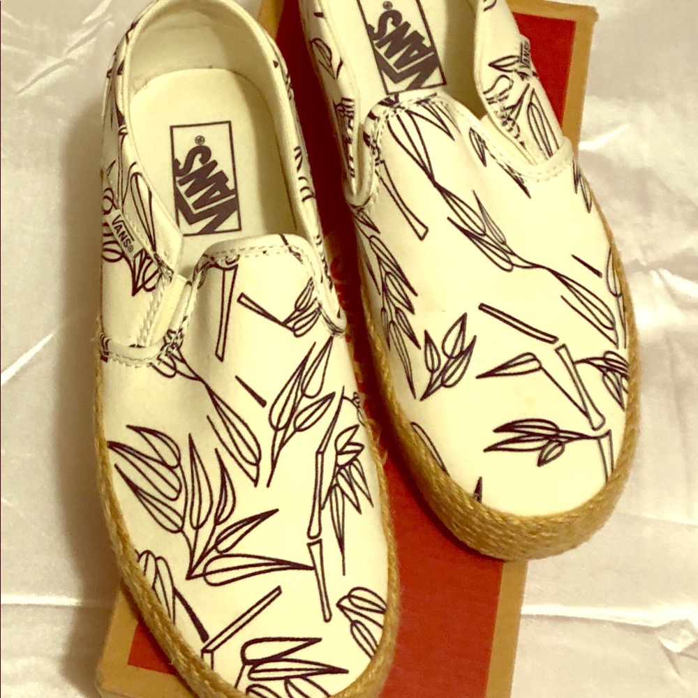 Espadrilles by Vans Sz 8.5